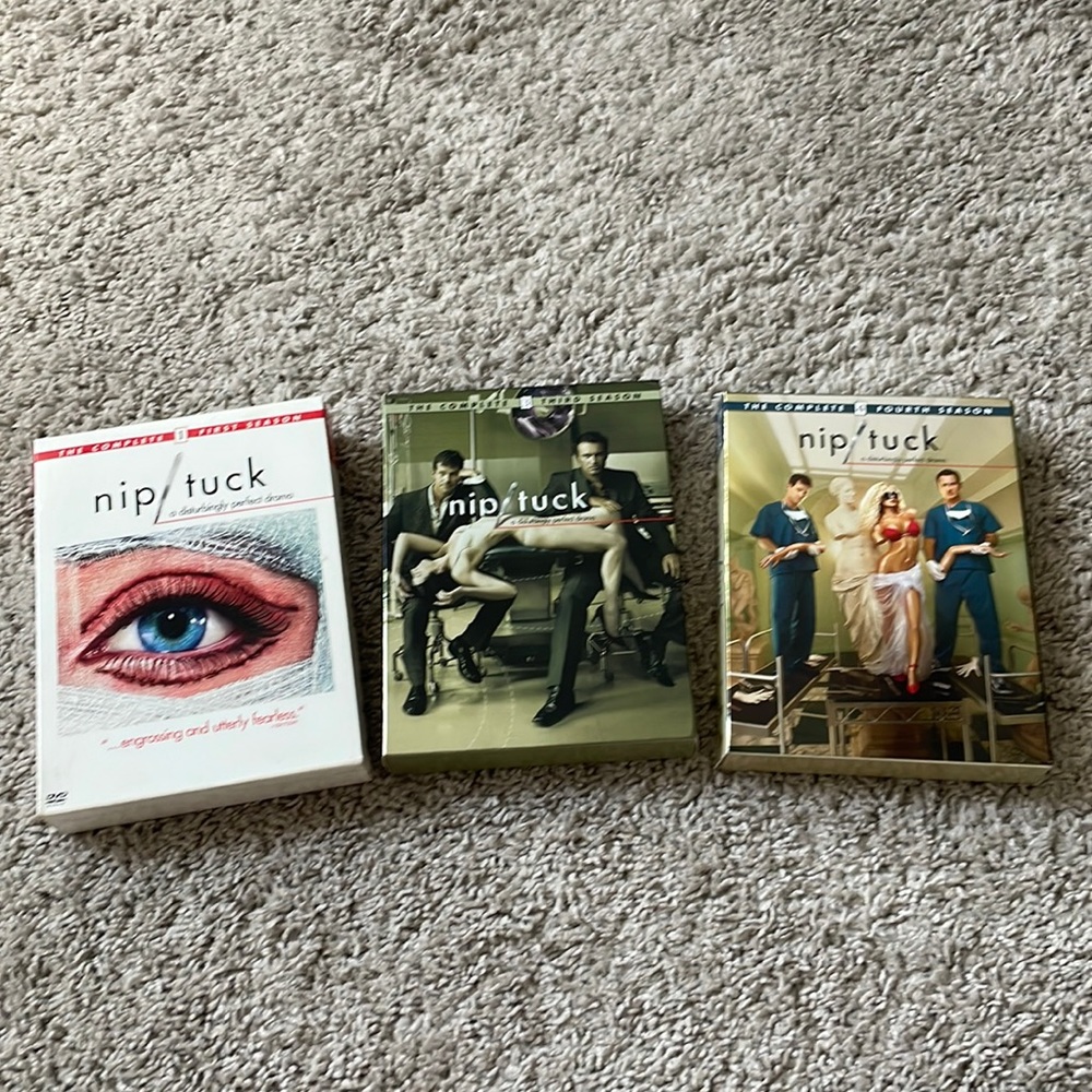 Nip/Tuck Seasons 1,3,4 on DVD